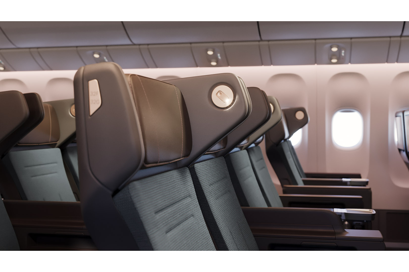 キャセイパシフィック航空の新プレミアム・エコノミークラスのシート