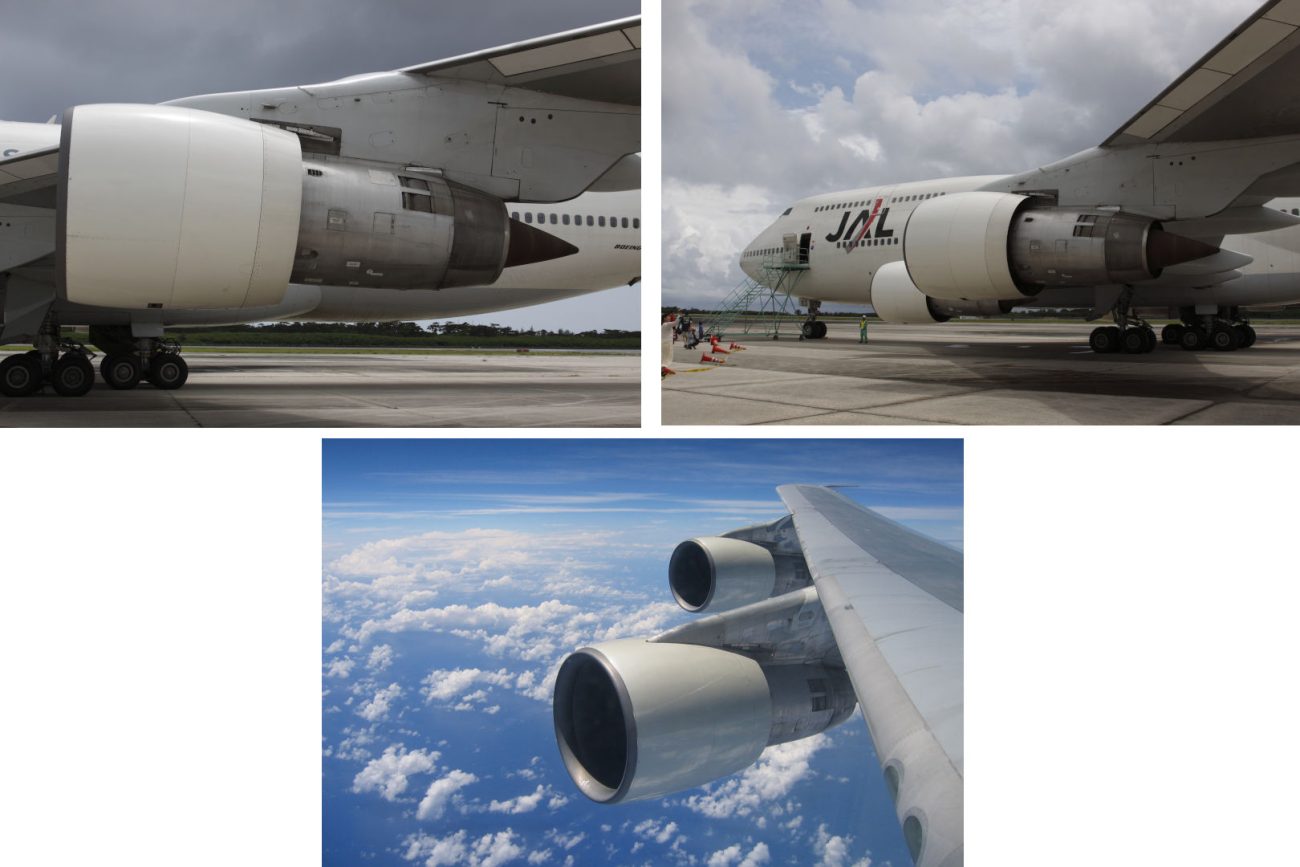 JT3Cの前方にファンを追加してターボファン化したJT3D。