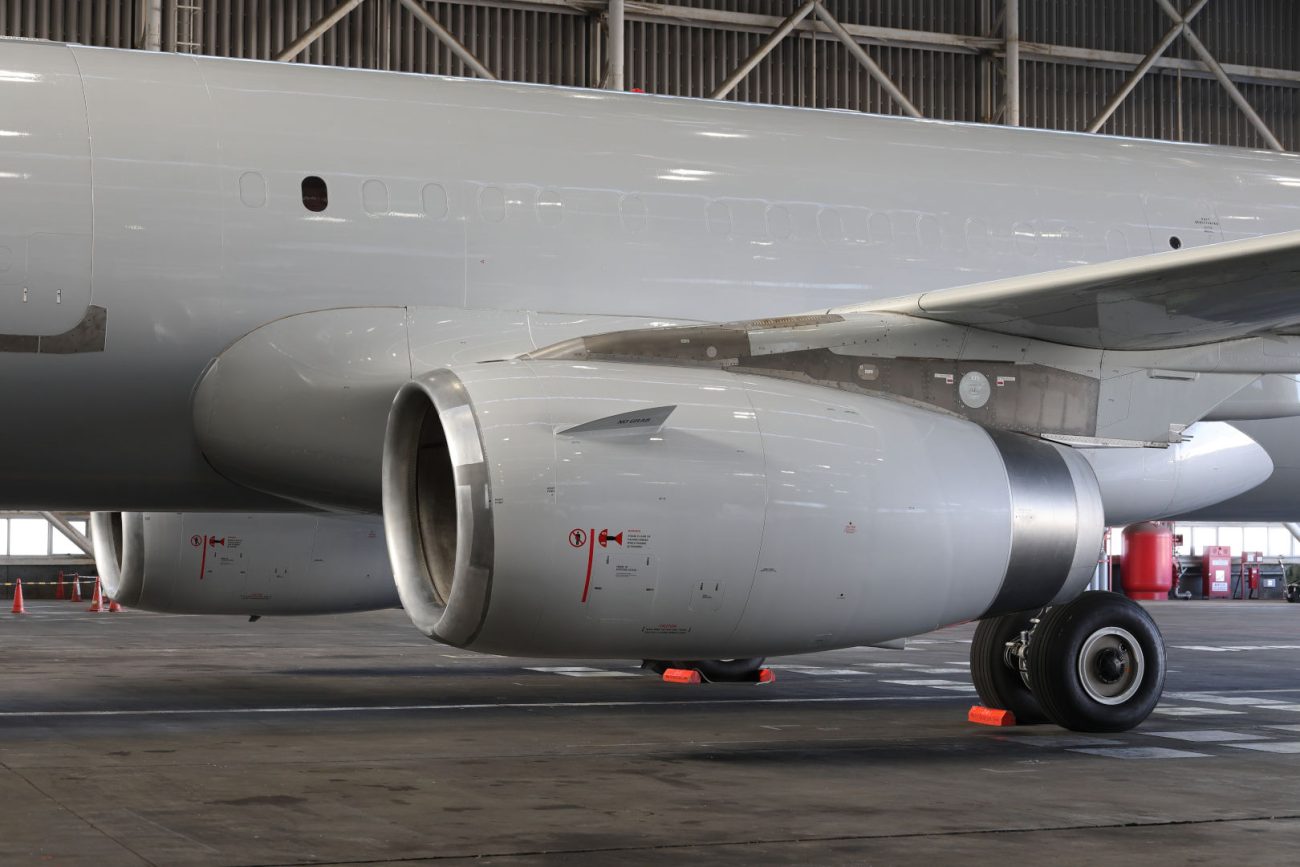 DC-8-61が装備したJT3D。