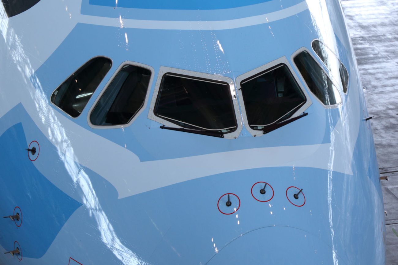 A380のコクピット窓は新設計だが、基本構成はA300と同じだ。