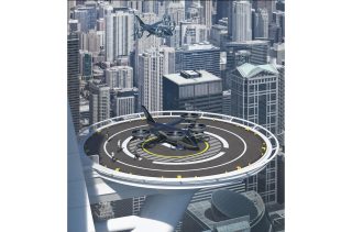 滑走路を要しないeVTOL。