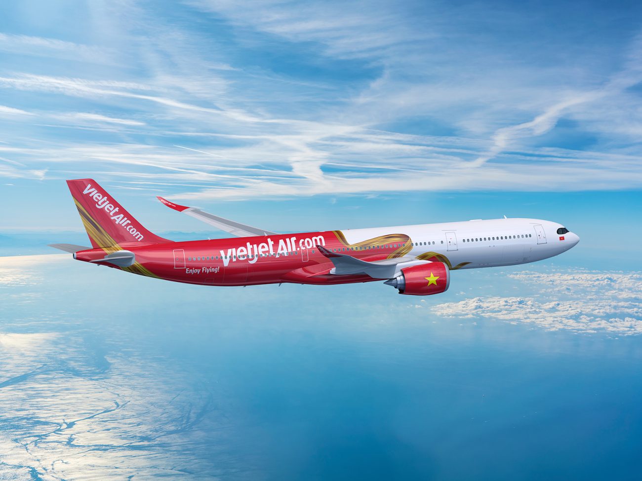ベトジェットが新たに導入するA330-900。