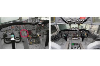 地上にレーダーを向けその周波数の変化から対地速度などを測るドップラー航法装置は、JALが最初に導入したDC-8にも装備されていた。
