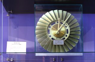 ヴィラフォンテーヌグランド羽田空港のANAコラボルームに展示されている熱交換機用ファン。