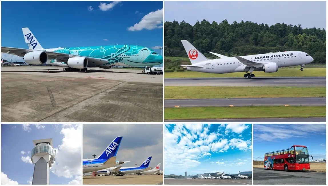 成田空港を間近で体験できる特別なバスツアー。