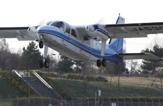 新中央航空で使われていたアイランダー。