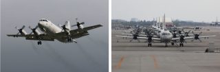 海上自衛隊のP-3C哨戒機は、ロッキード・エレクトラ旅客機をベースに開発されたものだ。