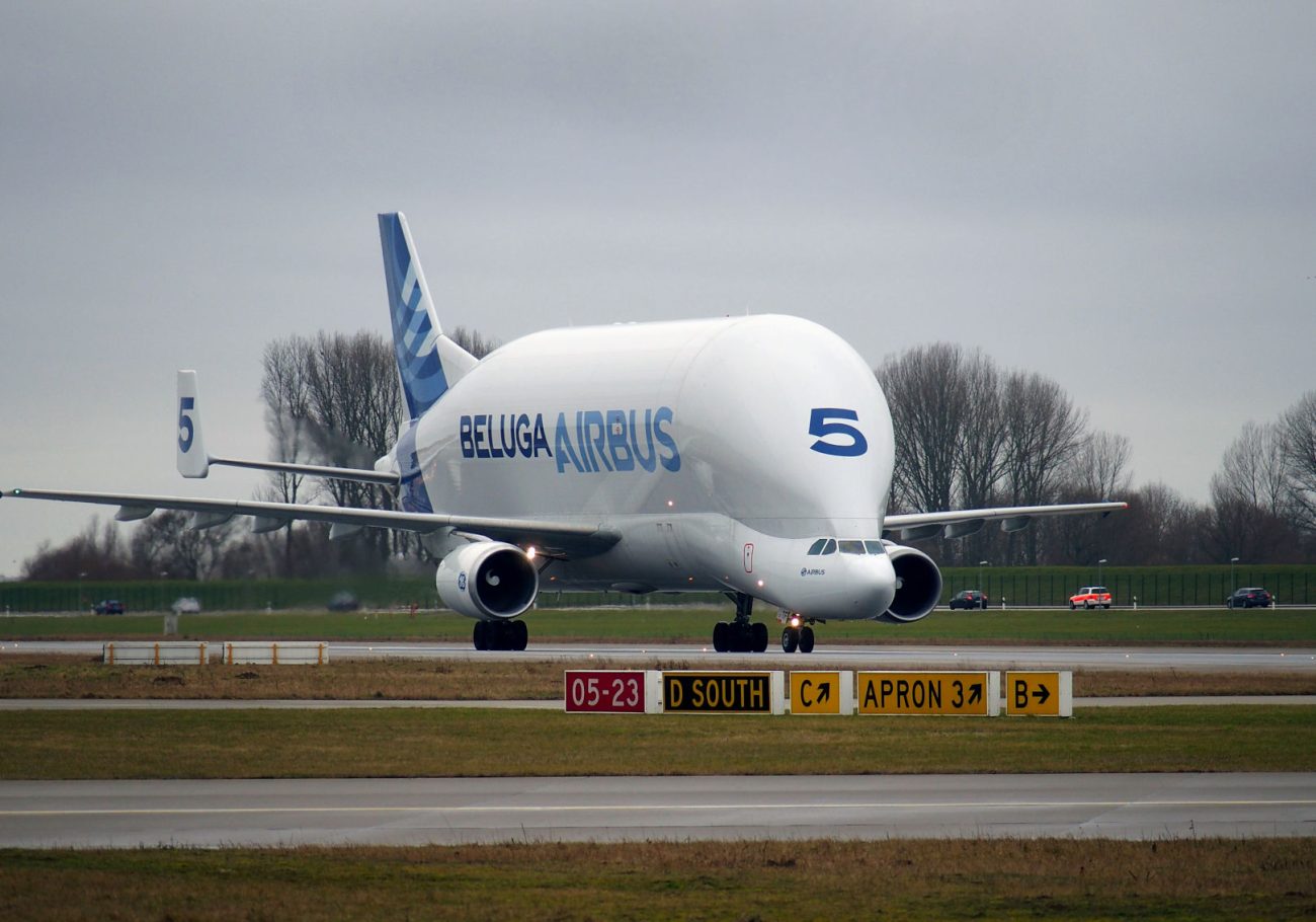 A300-600をベースに新造されたベルーガST。