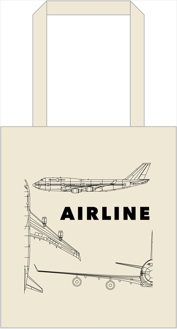 本のご購入でプレゼント！ AIRLINEトートバッグ