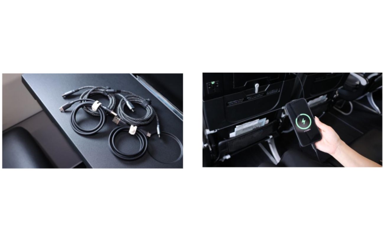 ケーブルはUSB-C＆USB-Cタイプ（240W）と、USB-C＆USB-Aタイプの2種類を用意。