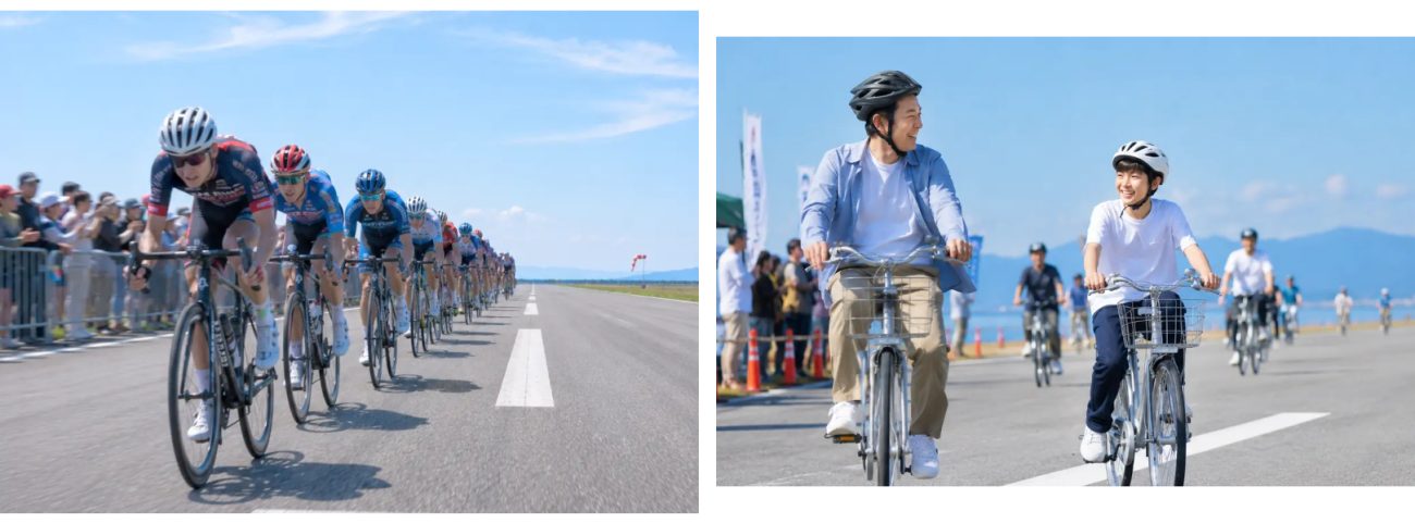 「JBCF公認カテゴリーレース」と「参加型イベント・フェスタ」の2種類のレースを開催