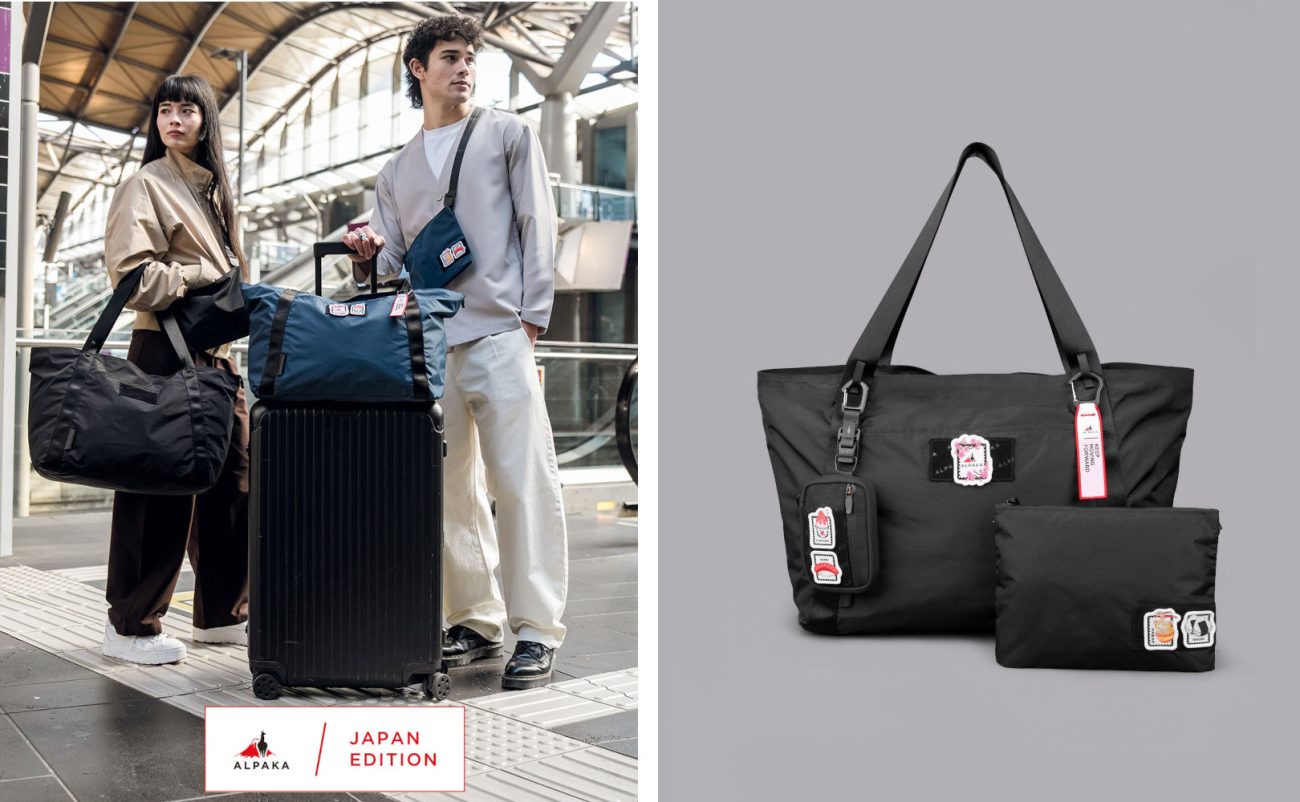 「ALPAKA」による日本企画第3弾は、トートやポーチなど4種類のアイテムが登場。