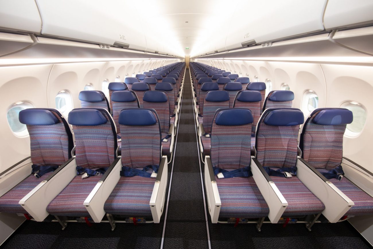 A321neo　エコノミークラス