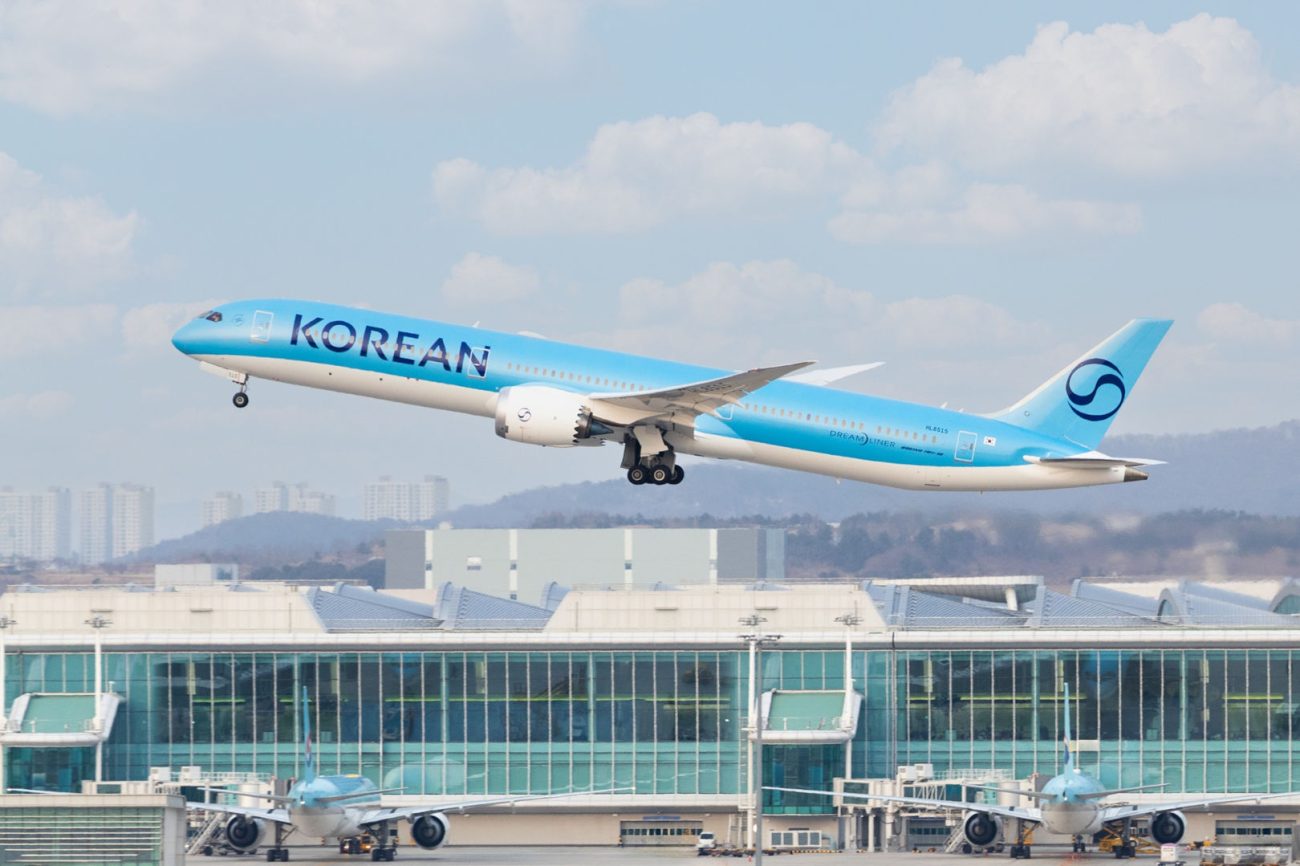 大韓航空の787-10