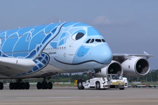 A380のような重い旅客機に対応したトーバーレス車もある。
